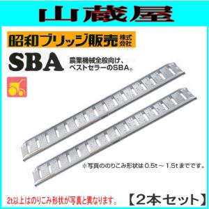 昭和ブリッジ アルミブリッジ SBA-240-25-0.5(1セット2本) : 山蔵屋