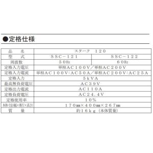 スズキット スターク120 低電圧溶接機 SS...の詳細画像3