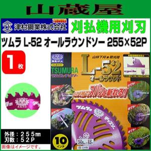 ツムラ 刈払機用チップソー L型 255X36P 3枚セット : 山蔵屋Yahoo