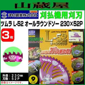 ツムラ 刈払チップソー255×36P 3枚セット ツムラ 刈払機用チップソー L型 255X36P 3枚セット : 山蔵屋Yahoo