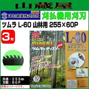 ツムラ 刈払チップソー255×36P 3枚セット ツムラ 刈払機用チップソー L型 255X36P 3枚セット : 山蔵屋Yahoo