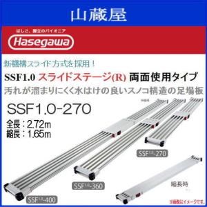 長谷川工業 足場板 スノコ式伸縮足場板 スライドステージ SSF1.0-360