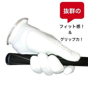 ゴルフグローブ 天然皮革 シルバー 右手着用 ...の詳細画像4