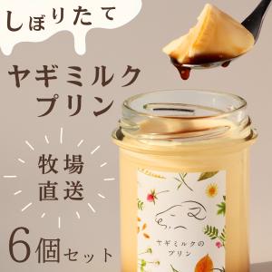 ヤギミルク プリン 6個入り 送料無料 ギフト お歳暮 お取り寄せ 贈り物 内祝い お返し 牧場直送 プレゼント 無添加 スイーツ お菓子