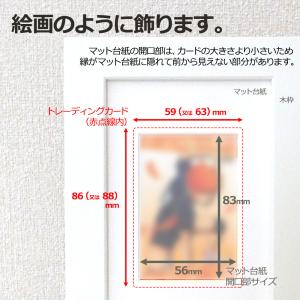 カードを飾る額縁 トレカ ポケカ 額 10連 ...の詳細画像3