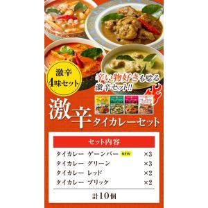 ヤマモリ 激辛 好き タイカレー 10個セット...の詳細画像1