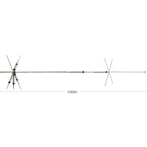 第一電波工業 V2000 50/144/430MHz帯グランドプレーンアンテナ