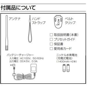 IC-R6 アイコム(ICOM) イヤホンセットの詳細画像1