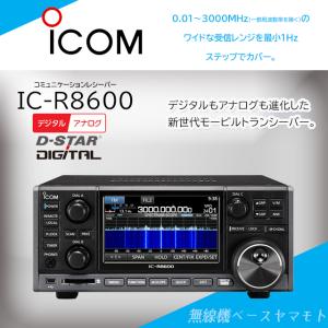 IC-R8600 10kHz〜3GHz コミュニケーションレシーバー アイコム(ICOM