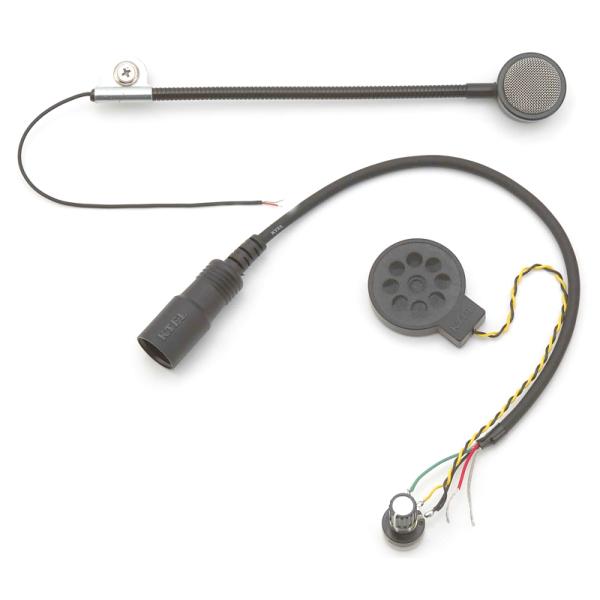 KT007 ボリューム調整付きフルフェイス用1スピーカーセット ケテル(KTEL)