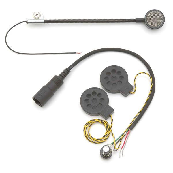 KT008 ボリューム調整付きジェットヘル用2スピーカーセット(モノラル) ケテル(KTEL)