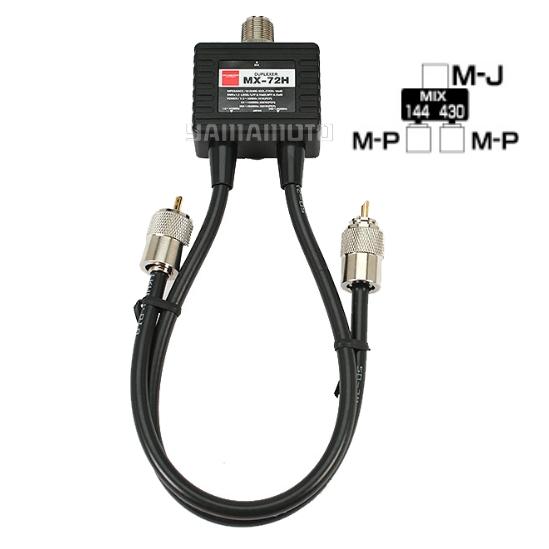 MX-72H デュープレクサー( HF〜144/430MHz) ダイヤモンドアンテナ(第一電波工業)