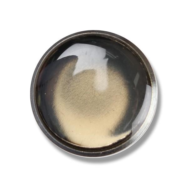 メタルボタン 1個から対応 スーツ・ジャケット向け 真鍮素材の高級品 ブレザーボタン ブラックニッケ...