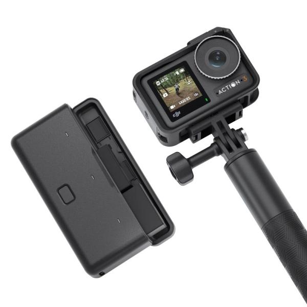 DJI Osmo Action 3 アドベンチャーコンボ - 防水性、4K HDR、10-bit 色...