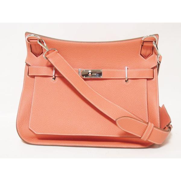 美品 送料無料 HERMES エルメス ジプシエール34 ショルダーバッグ 斜め掛けトリヨンクレマン...