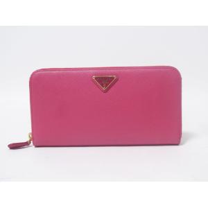 PRADA（プラダ） 送料無料 ラウンドファスナー財布 長財布 SAFFIANO