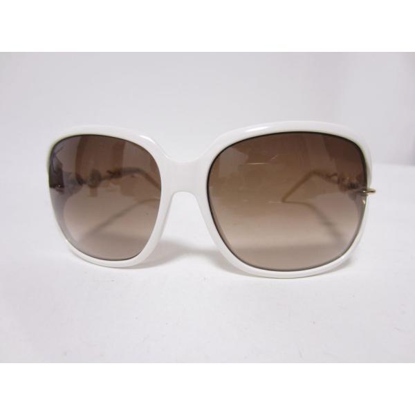 送料無料 GUCCI グッチ サングラス グラデーションブラウン オフホワイト GG3584S-M ...