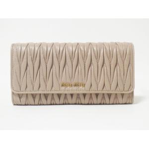 miu miu（ミュウミュウ） 超美品 送料無料 ファスナー 長財布 L字