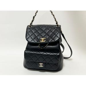 CHANEL（シャネル） マトラッセ リュック バックパック ベロア レザー