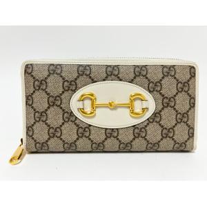 GUCCI（グッチ） GGスプリーム ストロベリー 2つ折り 財布 コンパクト