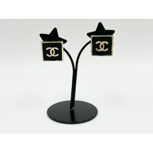 CHANEL（シャネル） 送料無料 フープ CC ハート ピアス シャンパン