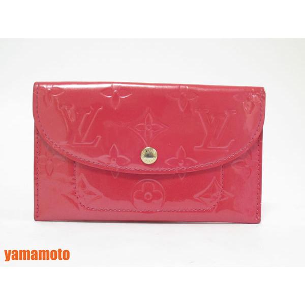 送料無料 LOUIS VUITTON ルイヴィトン ヴェルニ チェーン付き ポーチ アンウ゛ェロップ...