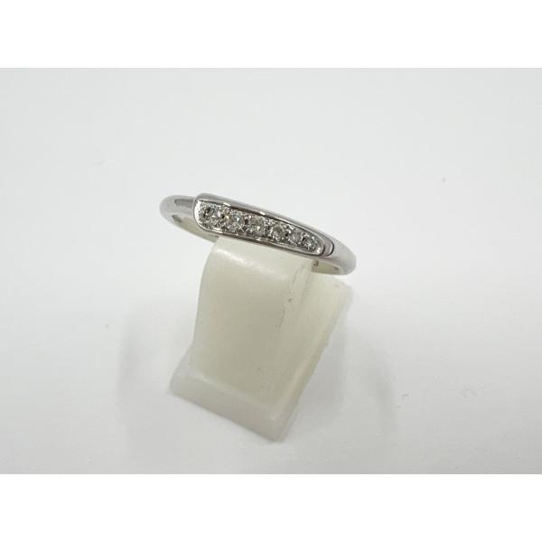 HERMES エルメス シェーヌダンクル パンク リング 指輪 AU750 K18 ホワイトゴールド...