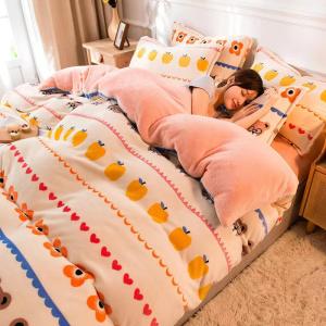 布団カバー ベッドカバー 枕カバー ふわふわ モコもこ