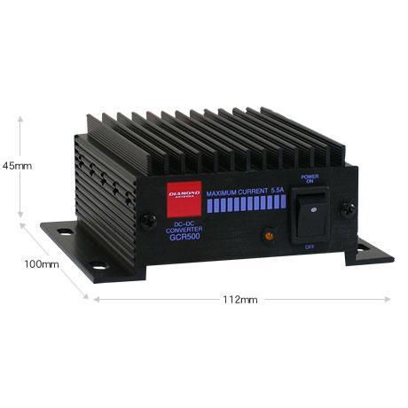 GCR500 DC-DCコンバーター ダイヤモンドアンテナ(第一電波工業)