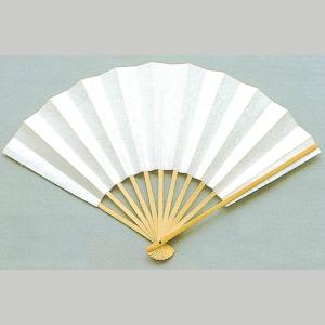 扇子　舞扇「白扇」九寸　歳155-3511