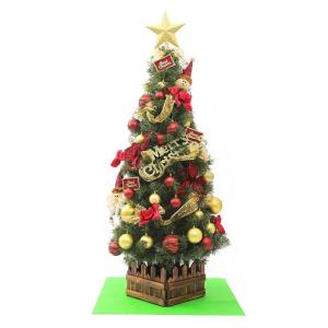 セットツリー(四角ポット付) カーディナル 150cm クリスマスツリー 