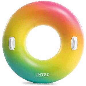 INTEX(インテックス) カラーワールチューブ 122cm 58202 [日本正規品]（浮き輪・うきわ）｜yamamotoningyou