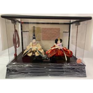 白枠ガラスケース カブセ ガラスケース ケースのみ 雛人形 ひな祭り 雛