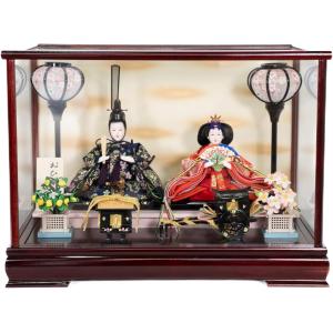 白枠ガラスケース カブセ ガラスケース ケースのみ 雛人形 ひな祭り 雛