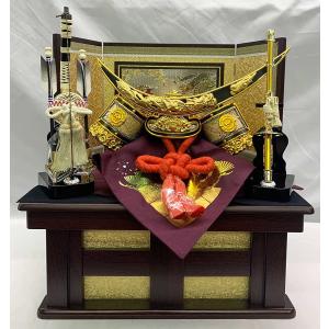 五月人形 50号 3点セット 太鼓 扇笠【端午の節句】【初節句】【お祝い