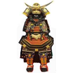 100周年記念祭】五月人形 鎧平飾り 鎧飾り 平安光雲作 京製 大鎧 金箔