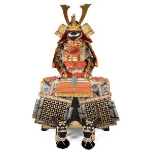 12号 鎧 伊達政宗 公 五月人形 鎧飾り コンパクト収納 兜 端午の節句