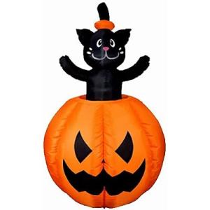 ムービングエアーディスプレイ 3連パンプキン ハロウィン 動く