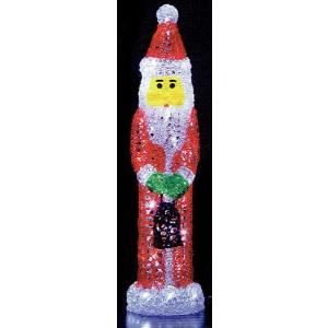 LEDサイクリングサンタ イルミネーション 電飾 サンタクロース 自転車