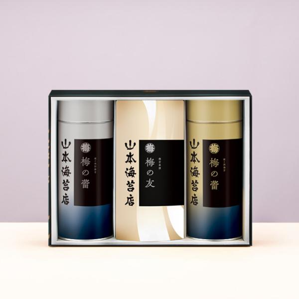 海苔 ギフト 山本海苔店 梅の蕾 焼海苔 味付海苔 茶漬け 詰合せ 30号
