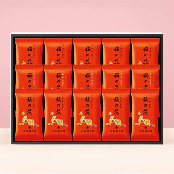海苔 ギフト お中元 山本海苔店 梅の花 15袋入 詰合せ (焼海苔：10袋、味附海苔：5袋) 日本...