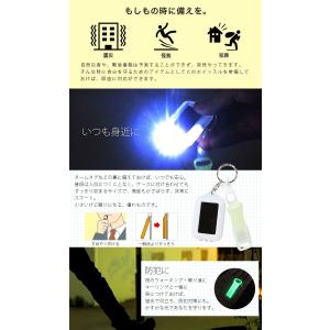 LEDライト付き 緊急ホイッスル 蛍光グリーン...の詳細画像1