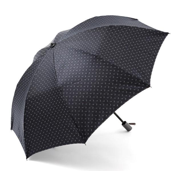 晴雨兼用折畳み傘(8間) ネクタイ傘 /ダイヤブルー 舟久保織物