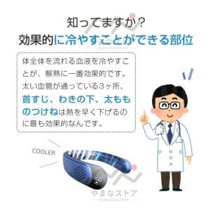 ワークマン熱中症対策グッズ 首掛け扇風機 ネッ...の詳細画像3
