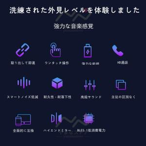 【イヤホン付き】スマートウォッチ 通話機能 日...の詳細画像2