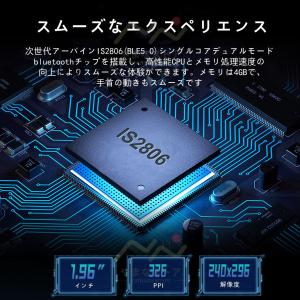 【イヤホン付き】スマートウォッチ 通話機能 日...の詳細画像5