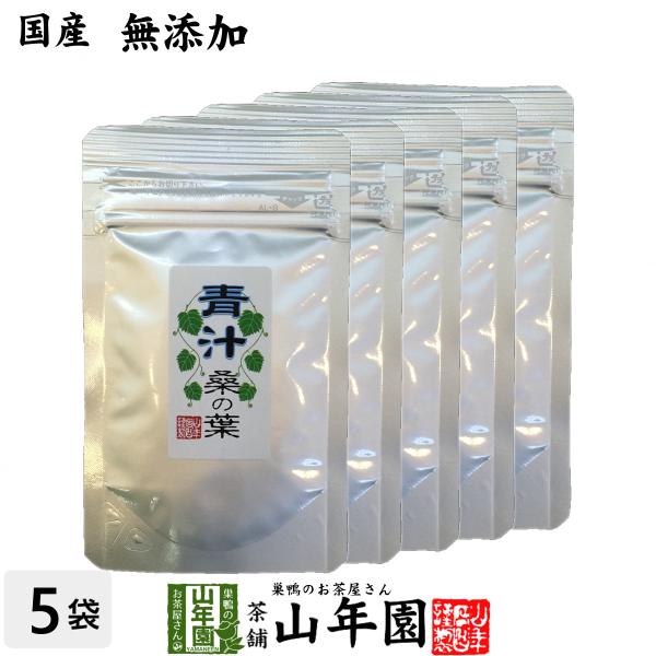 健康茶 青汁 国産 桑の葉 15g×5袋セット 粉末 お試し 日本茶 送料無料