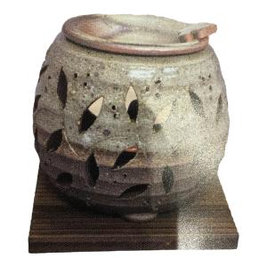日本香堂の電子香炉 sizuro（しずろ）茶色 : お香専門店 芳月苑ヤフー