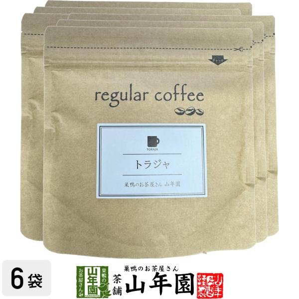 レギュラーコーヒー トラジャ 100g×6袋セット コーヒー豆