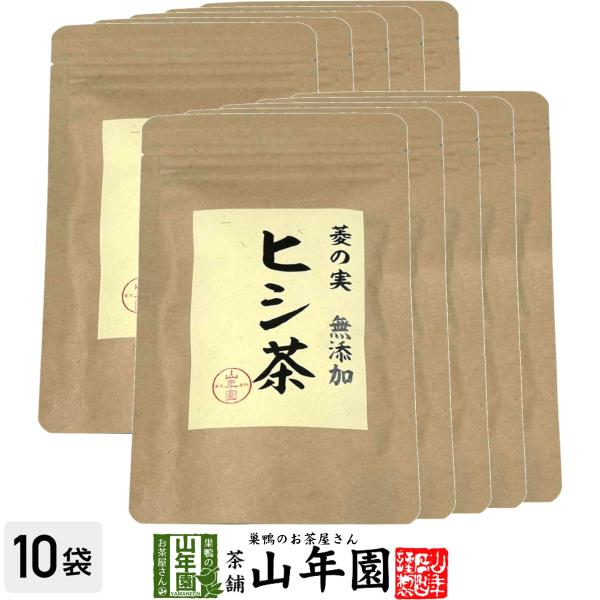 お茶 健康茶 ヒシ茶(菱の実茶)ひし茶 50g×10袋セット